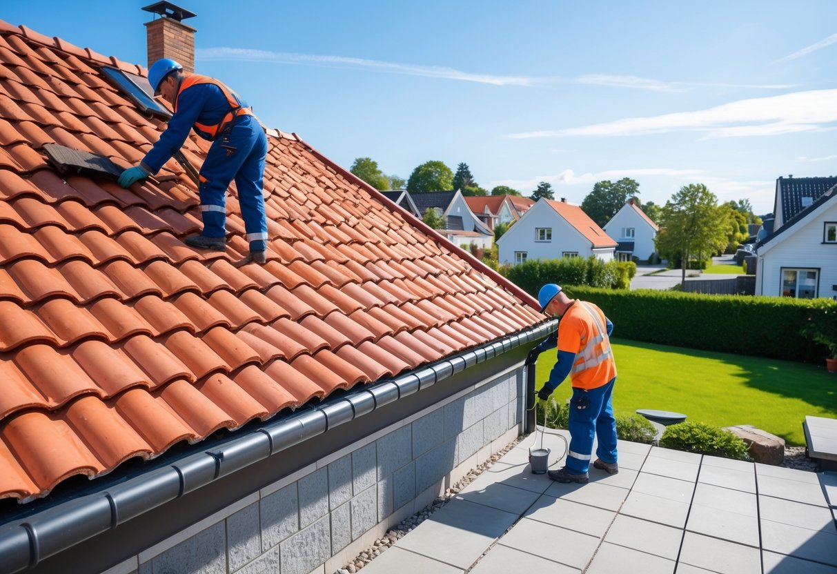 Sådan vedligeholder du dit tag og dine fliser i Vejle